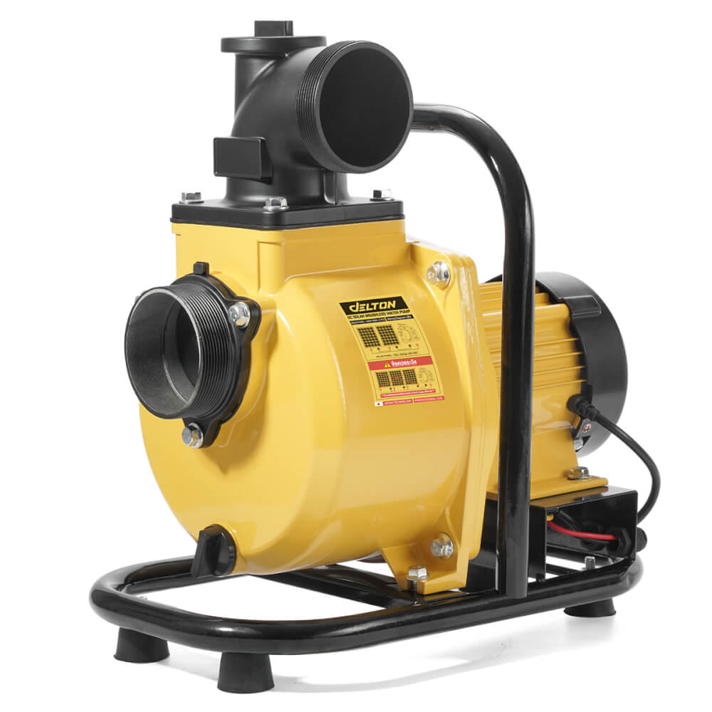 ปั๊มหอยโข่งโซลาร์เซลล์ (เฉพาะตัวเครื่อง) DELTON รุ่น DCSP-1500-3 ขนาด 3 นิ้ว 1,500 วัตต์